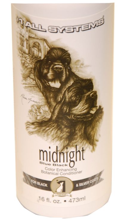 Conditionneur All systems, Midnight (Pelage noir ou gris) 473ml