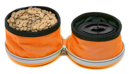 Bol portatif 2 en 1 MutTravel pour chien et chat en nylon